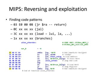 Nikita Abdullin - Reverse-engineering of embedded MIPS devices. Case ...