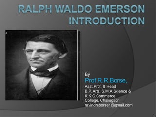 Ralph Waldo Emerson | PPTX