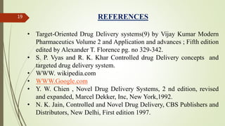 Nikita Rathi (targeted drug delivery system) | PPTX