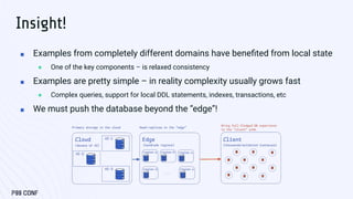 Push the Database Beyond the Edge by Nikita Sivukhin | PDF