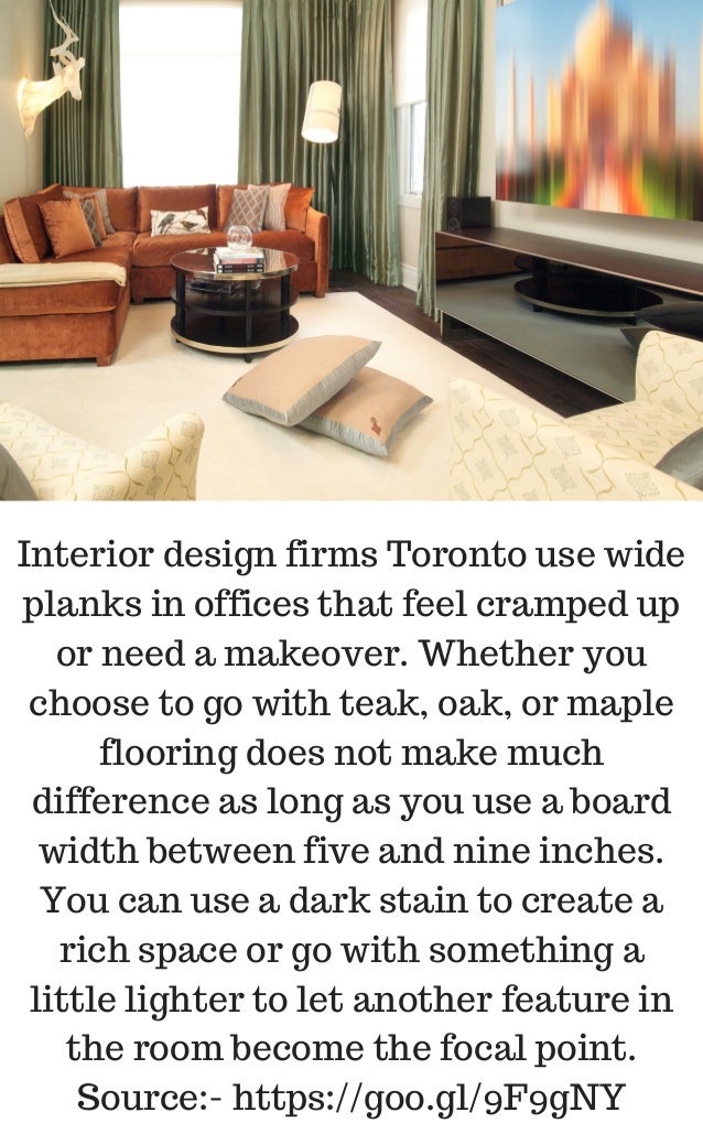 interior design firms toronto