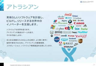 Copyright© Growth xPartners, Inc. All rights reserved.
アトラシアン
29
 