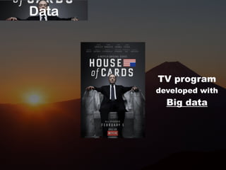 Data 
TV program 
developed with 
Big data 
 