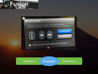 Fusion 
Software Fusion Hardware 
 