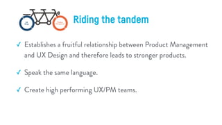 How to work better together
1. Ride the tandem together.
2. Complement each other, but also try to challenge each other
wi...