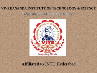 VIVEKANANDA INSTITUTE OF TECHNOLOGY & SCIENCE
 