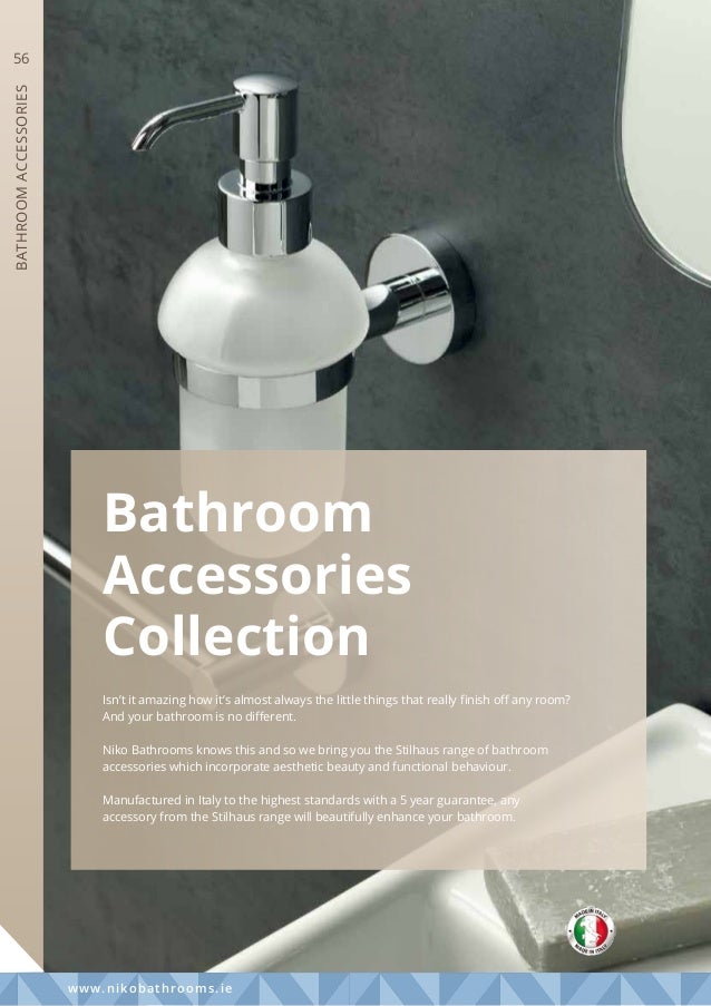 Bathroom Accessories 2015 niko 2015 brochure Bathroom Accessories 2015 niko 2015 brochure
