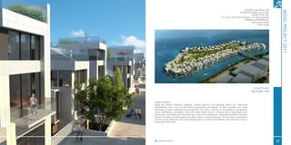 LOCATION: Abu Dhabi, UAE
ISLAND PLOT AREA: 62.279 sqm
ISLAND TOTAL GFA:
61.132 m² with 110 townhouses, 22 villas and hotel
PERSONAL ACHIEVEMENTS:
- Master plan design
- Hotel design
masterplan section
PROJECT DETAILS:
Along Abu Dhabi’s sheltered coastline, eleven precincts are emerging within one waterfront
development, each with its own distinct personality and appeal. Al Seef represent the social
heartbeat of Aldar’s ambitious new waterfront city. Here, a variety of contemporary apartments,
family townhouses, prestigious villas and island hotels will all converge onto a boardwalk canal
promenade. The canals and boulevards will create scenic pedestrian connections between the other
precincts in Raha, providing space for public events / social gatherings. The concept is reminiscent
of other great waterfront and canal developments in major international cities and will create a
benchmark within UAE.
AEDASPROJECT2011
Abu Dhabi, UAE
Al Seef Island
37
 