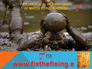 Match Fixing Example MATCH FIXING SPORT EVENT MANIPULATION IN EU MEMBER STATES | PPTX
