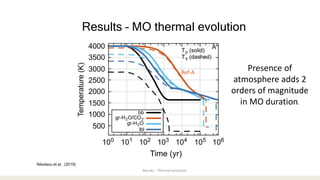 The magma ocean stage in the formation of rocky-terrestrial planets | PPTX