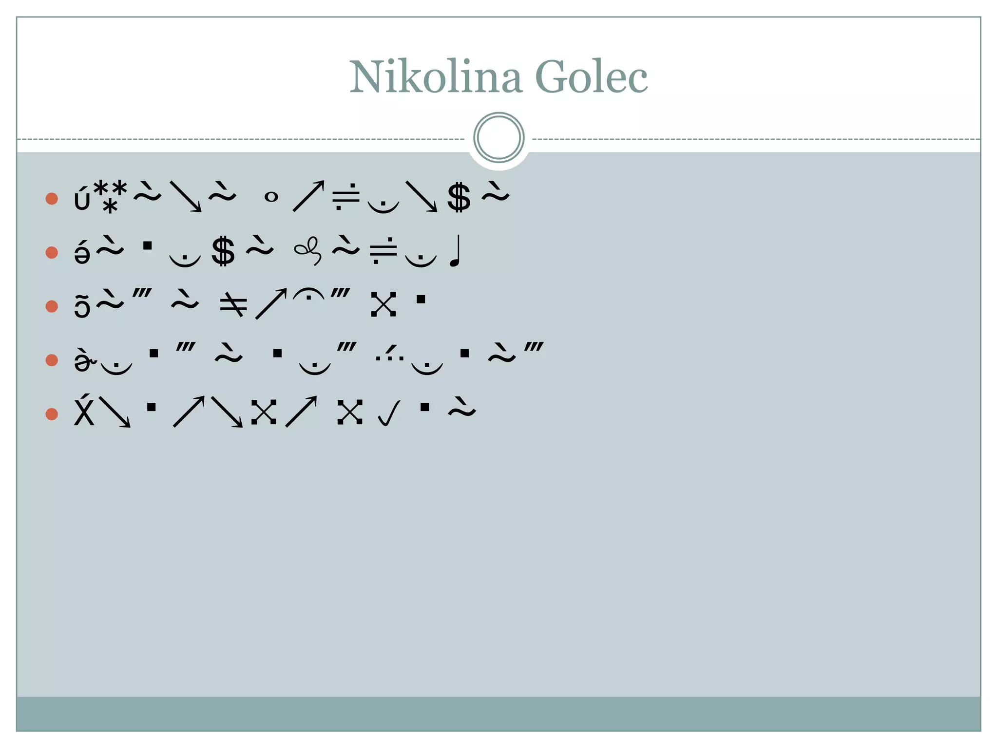 Nikolina GolecIvana golenjaMateja halecSara modrić Petra šerbetarAntonio ipša