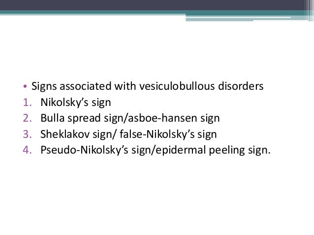 nikolsky sign nikolsky sign