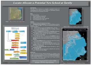 Locate-Alocate a Potential New School in Tarnby Commune-CPH