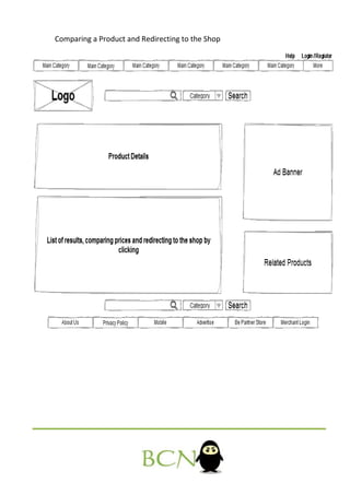 Comparing a Product and Redirecting to the Shop
 