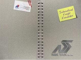 NIK TAK International Freight Forwarder - NikTak English Catalogue