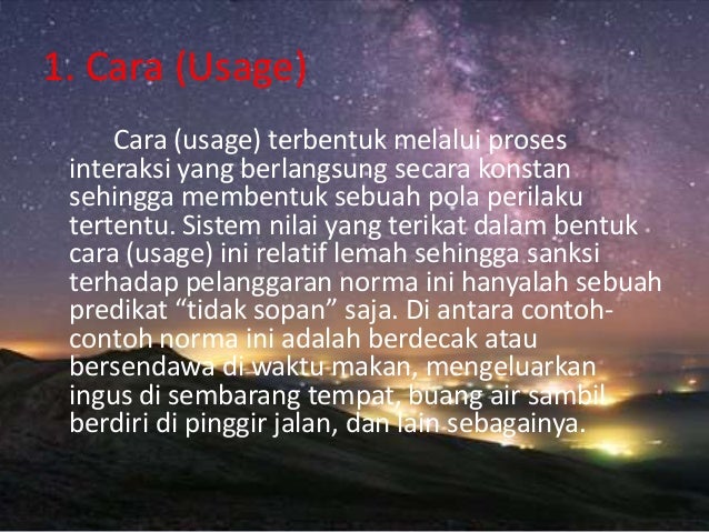 Nilai dan norma dalam kehidupan masyarakat Nilai dan norma dalam kehidupan masyarakat