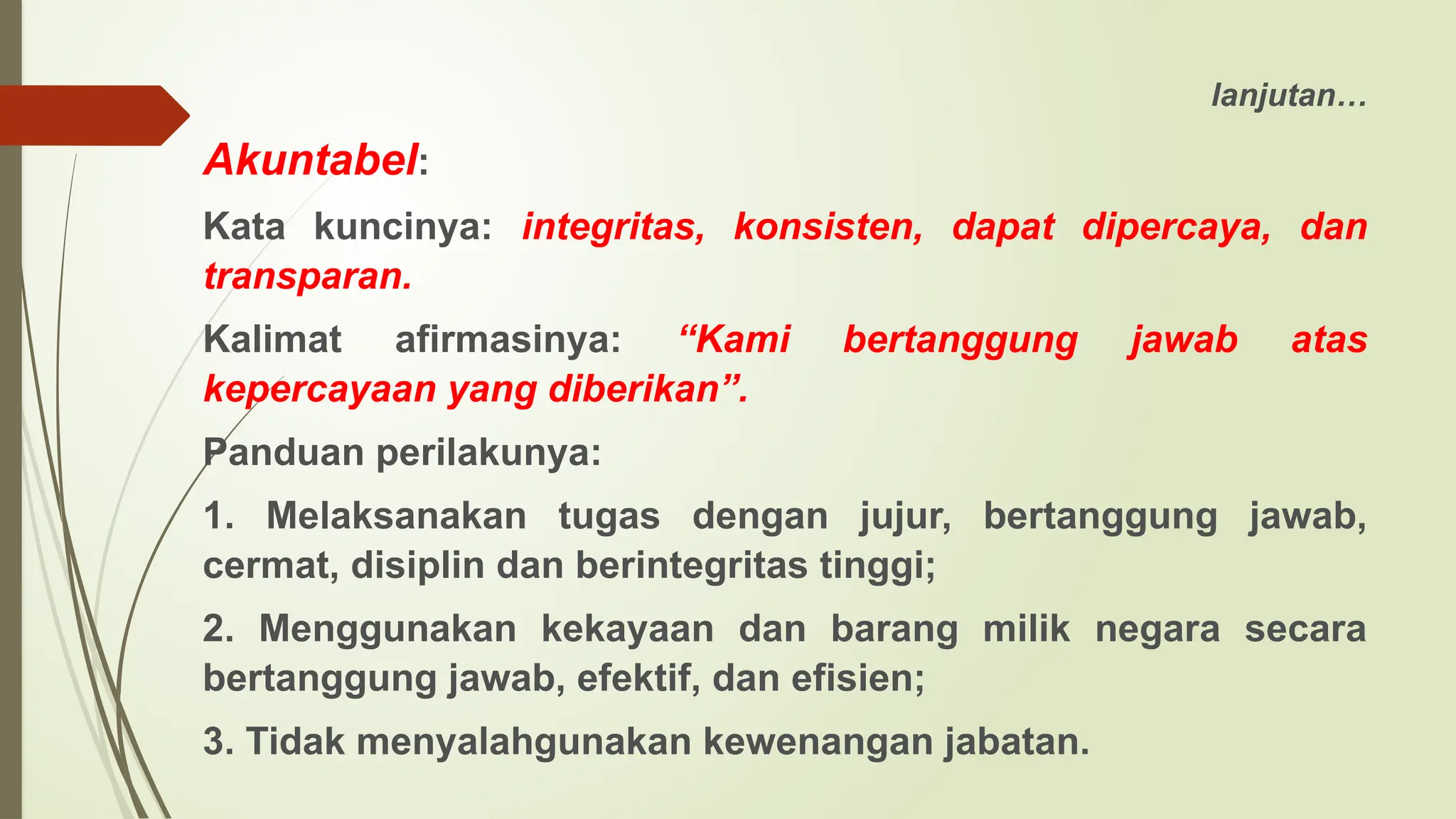 Nilai Dasar Asn Berakhlak Pptx Nilai Dasar Asn Berakhlak Pptx
