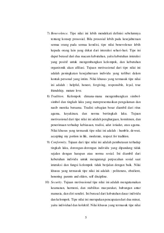 Nilai Sikap Dan Kepauasan Kerja