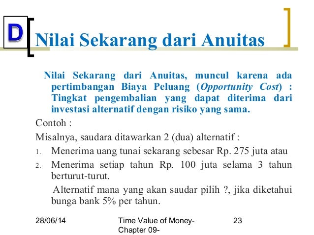 Contoh Soal Time Value Of Money LEMBAR EDU