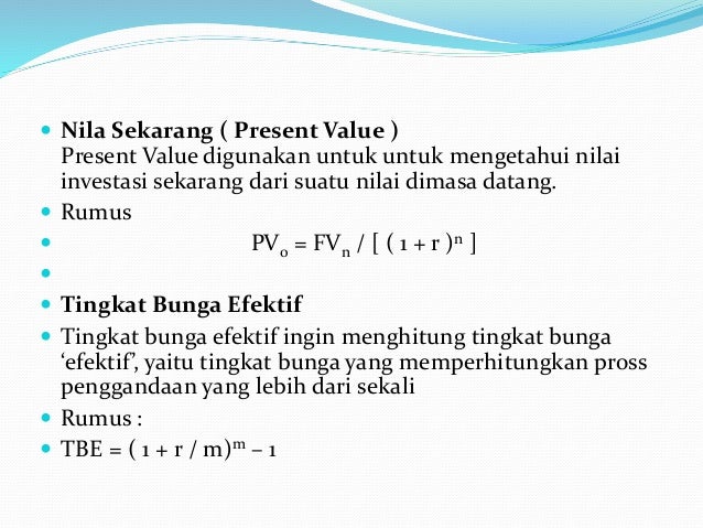 Nilai waktu uang dan investasi (manajemen keuangan)