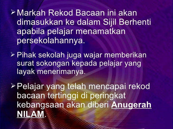 Pelaksanaan Program NILAM