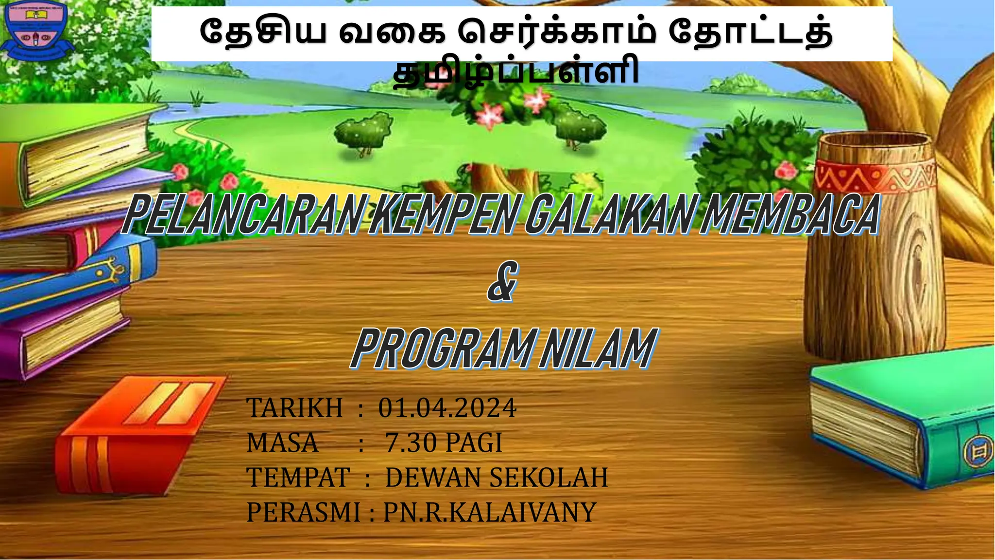 Pelancaran Program Nilam Sjkt Ladang Serkam Ppt