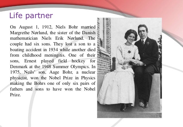 Niels bohr thesis