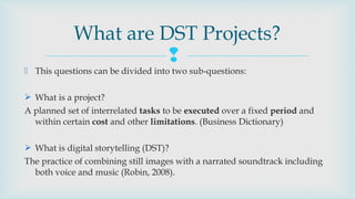 Digital Storytelling and Speaking Skills | PPT
