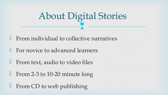 Digital Storytelling and Speaking Skills