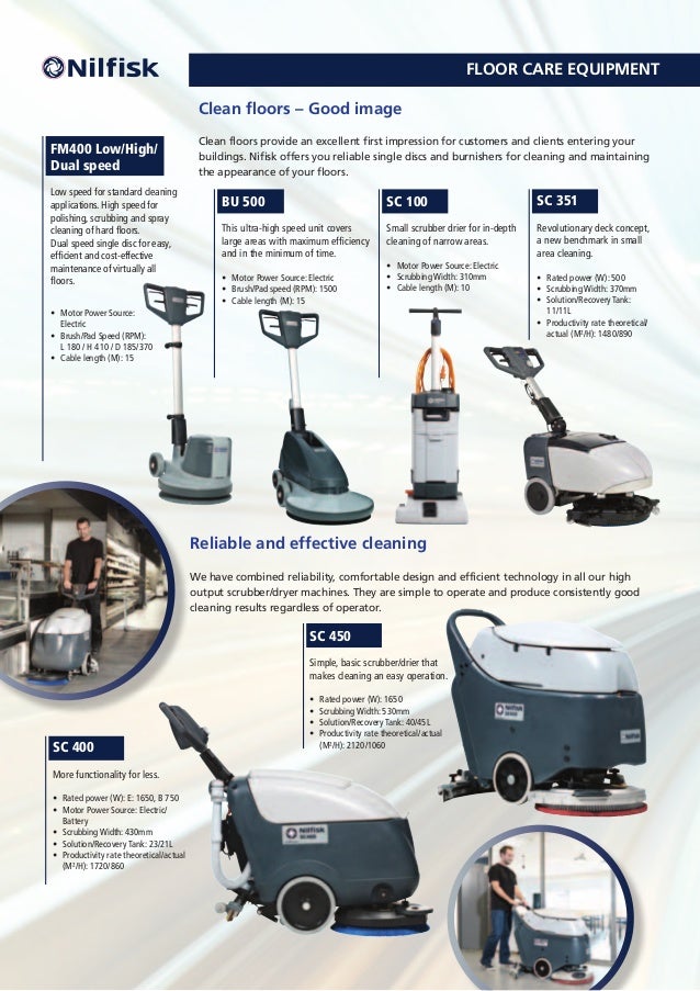 Nilfisk Corporate Catalogue