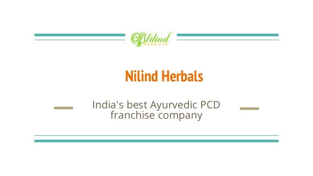 Nilind Herbals
India's best Ayurvedic PCD
franchise company
 