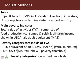 Dynamics of food security and livelihood strategies in Eastern Africa