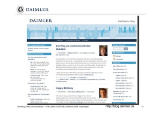 Weblogs im Unternehmenseinsatz