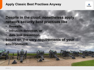 Top Ten Security Considerations when Setting up your OpenNebula Cloud | PDF