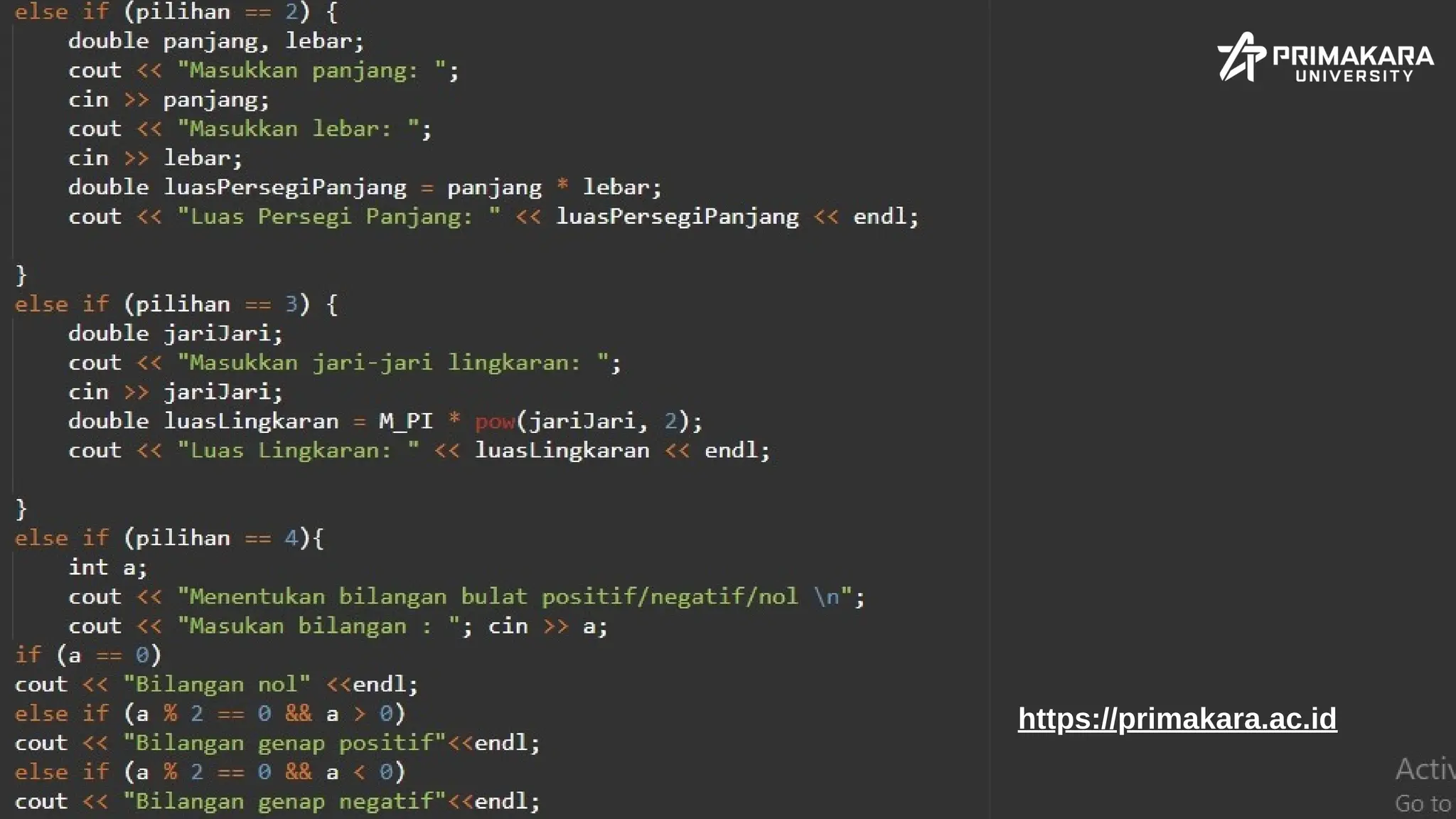 TUGAS DPP PEMOGRAMAN C++ | PDF
