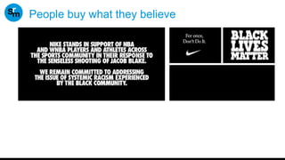 People buy what they believe
 