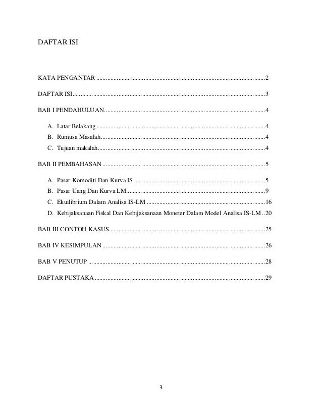 Ekonomi Teknik Analisa Is Lm