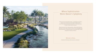 at the heart of The Valley, where every day is a rediscovery
Amidst the canvas of The Valley lies Nima - an embodiment of ecological
elegance. Surrounded by tranquil and elegant neighbourhoods,
Nima is more than just a townhouse community; it's a harmonious blend
of modern living and nature's embrace.
Beyond the homes, Nima’s waterways beckon, offering tranquil pathways
that connect not just roads, but hearts. As the sun sets, casting golden hues
over the community, one realizes that Nima isn’t just about living; it's about
coming alive in harmony with nature.
Where Sophistication
Meets Nature's Symphony
Welcome to Nima,
 