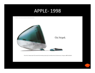 APPLE- 1998
10