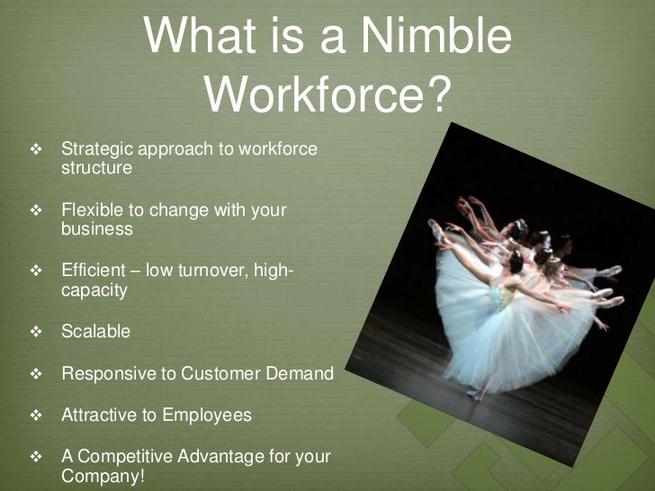 Nimble talent strategies