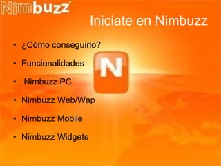 Nimbuzz | PPT