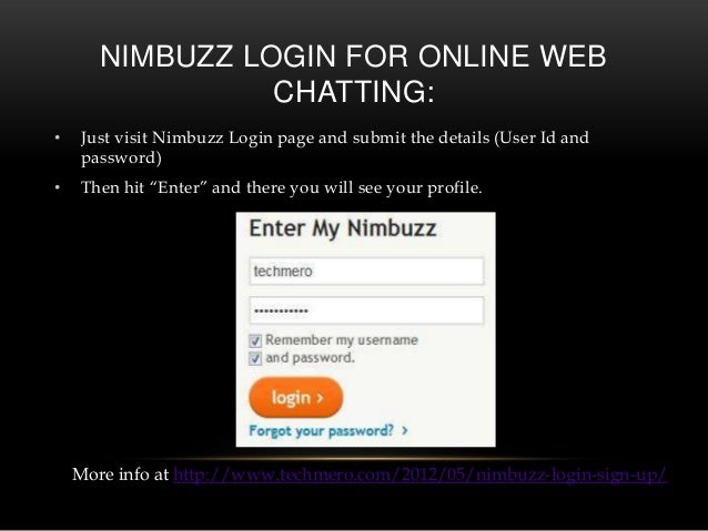 Web chat login nimbuzz Nimbuzz Online