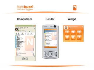 Computador  Celular  Widget 