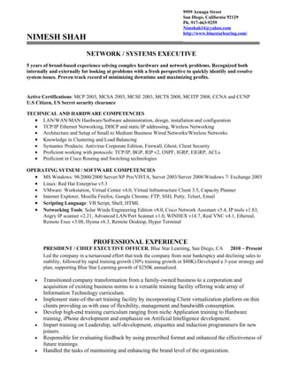Nimesh Shah Resume | PDF