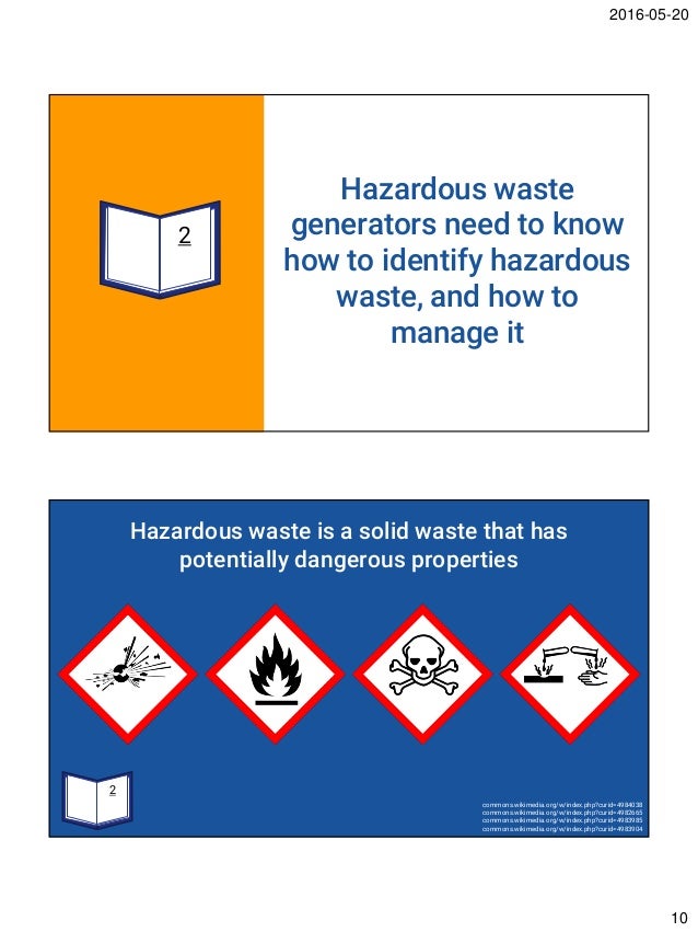 Three Ways the New US Hazardous Waste Generator Rules Could Affect Yo…