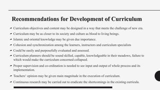 curriculum development at secondary level | PPTX