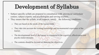 curriculum development at secondary level | PPTX