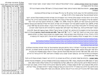 ‫המלאה‬ ‫הצמחים‬ ‫רשימת‬ ‫של‬ ‫משמעויות‬–‫בסקר‬ ‫נפרדים‬ ‫רישומים‬ ‫נערכו‬‫הקייצי‬‫האביבי‬ ‫ובסקר‬.‫הוסיף‬ ‫האביבי‬ ‫הסקר‬
‫עשבוניים‬ ‫מינים‬ ‫עוד‬ ‫בעיקר‬.
‫בסקר‬‫הקייצי‬-‫סיכומים‬‫מספר‬ ‫של‬‫נספח‬ ‫מתוך‬ ‫פרמטרים‬1‫מוצגים‬‫בטבלה‬5.‫נרשמו‬150‫ל‬ ‫המשתייכים‬ ‫צמחים‬-51
‫משפחות‬.
‫ל‬ ‫מתחלקים‬ ‫המינים‬-14‫עצים‬ ‫מיני‬,6‫שיחים‬ ‫מיני‬,16‫שיח‬ ‫בני‬,75‫שנתיים‬ ‫רב‬ ‫עשבוניים‬(‫גאופיטים‬ ‫כוללים‬
‫וכד‬ ‫מעובה‬ ‫שורש‬ ‫בעלי‬ ‫והמיקריפטופיטים‬')‫ו‬-41‫שנתיים‬ ‫חד‬.
‫המינים‬ ‫מכלל‬ ‫כמחצית‬ ‫המהווים‬ ‫שנתיים‬ ‫הרב‬ ‫העשבוניים‬ ‫ריבוי‬ ‫במיוחד‬ ‫ובולט‬ ‫העצים‬ ‫מיני‬ ‫של‬ ‫היחסי‬ ‫הריבוי‬ ‫בולט‬.‫ידועה‬
‫בגובה‬ ‫העלייה‬ ‫עם‬ ‫שנתיים‬ ‫הרב‬ ‫בעשבוניים‬ ‫עלייה‬ ‫של‬ ‫התופעה‬(‫במבוא‬ ‫ראה‬)‫ביניים‬ ‫בגובה‬ ‫נמצאים‬ ‫אנו‬ ‫כאן‬,‫ברצועה‬ ‫עדיין‬
‫תיכוני‬ ‫הים‬ ‫החורש‬ ‫של‬(‫דנין‬ ‫לפי‬,2010;‫עמיתיו‬ ‫ויזל‬,1978;‫זהרי‬,1980),‫ההררי‬ ‫היער‬ ‫של‬ ‫הרצועה‬ ‫בתחילת‬ ‫או‬(‫לפי‬
‫שמידע‬,2016),‫שנתיים‬ ‫הרב‬ ‫העשבוניים‬ ‫ריבוי‬ ‫של‬ ‫האפקט‬ ‫מתבטא‬ ‫וכבר‬.‫מיעוט‬‫שהסקר‬ ‫מכך‬ ‫גם‬ ‫נובע‬ ‫שנרשמו‬ ‫שנתיים‬ ‫החד‬
‫לזיהוי‬ ‫ניתנו‬ ‫שלא‬ ‫או‬ ‫נראו‬ ‫לא‬ ‫כבר‬ ‫שנתיים‬ ‫מהחד‬ ‫וחלק‬ ‫יולי‬ ‫בתחילת‬ ‫נעשה‬(‫הערה‬:‫עומד‬ ‫של‬ ‫המינים‬ ‫רשימת‬109‫אבדה‬,
‫בינואר‬ ‫מחודש‬ ‫רישום‬ ‫ונעשה‬,‫ביולי‬ ‫שנעשה‬ ‫נוסף‬ ‫חלקי‬ ‫רישום‬ ‫של‬ ‫השלמה‬ ‫עם‬()‫האביבי‬ ‫הסקר‬ ‫סעיף‬ ‫את‬ ‫להלן‬ ‫וראה‬.)
‫התפוצה‬ ‫הגדרות‬ ‫של‬ ‫בסיכום‬-‫בחרמון‬ ‫נדירות‬,‫לפי‬"‫ברשת‬ ‫ישראל‬ ‫צמחיית‬( "(Danin & Fragman-Sapir, 2016+24‫מינים‬
‫בסקר‬‫הקייצי‬‫כ‬ ‫מוגדרים‬"‫נפוץ‬",23"‫מצוי‬",1"‫נדיר‬",52"‫נדיר‬‫מאד‬"‫ו‬-48‫בחרמון‬ ‫לכאורה‬ ‫מופיעים‬ ‫אינם‬(‫ובטבלה‬2‫נרשמו‬
‫כ‬"‫ביותר‬ ‫נדיר‬.)"‫באתר‬ ‫ובפורום‬ ‫האתר‬ ‫הנהלת‬ ‫עם‬ ‫בבירור‬,‫בהמשך‬ ‫ויעודכן‬ ‫זה‬ ‫בשלב‬ ‫באתר‬ ‫מעודכן‬ ‫אינו‬ ‫התפוצה‬ ‫נושא‬.
‫זה‬ ‫בשלב‬,‫נראה‬‫אי‬ ‫שעצם‬‫אליו‬ ‫להתייחס‬ ‫שאפשר‬ ‫נתון‬ ‫היא‬ ‫החרמון‬ ‫בתפוצת‬ ‫הכללה‬.‫זה‬ ‫בנושא‬ ‫לדיון‬ ‫הקישור‬ ‫להלן‬.
-D9%7%D99%7%D97%7E%D9%7%D6%A7http://flora.org.il/forums/topic/%D
-D9%7%D99%7E%D9%7%D95%7%D9%A7%D8%A7%D-D9%7%D0%A7%D99%7%D90%7%D9%A7%D
-F9%7%D95%7E%D9%7%D8%A7%D97%7%D94%7%D-%AA7%D6%A7%D95%7%D4%A7%AA%D7%D91%7%D
94%7%D-94%7E%D9%7%D/
‫ההגדרה‬ ‫שגם‬ ‫יתכן‬‫מין‬ ‫של‬‫נדיר‬‫מאד‬‫ביותר‬ ‫נדיר‬‫וגאולוגית‬ ‫גאוגרפית‬ ‫מבחינה‬ ‫נמרוד‬ ‫יער‬ ‫של‬ ‫שהתנאים‬ ‫מכך‬ ‫נובע‬ ‫בחרמון‬
‫החרמון‬ ‫בכלל‬ ‫דופן‬ ‫יוצאי‬ ‫הינם‬.‫אולם‬,‫בו‬ ‫רשומים‬ ‫שאינם‬ ‫או‬ ‫בחרמון‬ ‫ביותר‬ ‫נדירים‬ ‫מינים‬ ‫של‬ ‫המשמעותי‬ ‫המספר‬,‫נתון‬ ‫הוא‬
‫לציון‬ ‫הראוי‬.100‫מתוך‬150‫כאלה‬ ‫הינם‬ ‫המינים‬(2/3‫המינים‬ ‫מכלל‬),‫הערכיות‬ ‫את‬ ‫משמעותי‬ ‫באופן‬ ‫מעלה‬ ‫זו‬ ‫ועובדה‬
‫היער‬ ‫של‬ ‫והייחודיות‬ ‫האקולוגית‬.‫דומה‬ ‫היחס‬ ‫ובשמורה‬ ‫ביער‬ ‫שנערך‬ ‫האביבי‬ ‫בסקר‬ ‫גם‬:157"‫ביותר‬ ‫נדירים‬"‫או‬"‫נדירים‬
‫מאד‬"‫מתוך‬238‫מינים‬.
‫האביבי‬ ‫בסקר‬–‫פרמטרים‬ ‫מספר‬ ‫של‬ ‫סיכומים‬,‫בטבלה‬ ‫מוצגים‬ ‫והשמורה‬ ‫היער‬ ‫יחידות‬ ‫בין‬ ‫השוואה‬ ‫גם‬ ‫הכוללים‬4‫א‬-‫לעיל‬ ‫ג‬.
‫נמצאו‬ ‫זה‬ ‫בסקר‬238‫מינים‬(‫לעומת‬,‫כאמור‬,150‫בקיץ‬ ‫שנמצאו‬ ‫מינים‬)‫בקירוב‬ ‫משפחות‬ ‫מאותן‬.‫המינים‬ ‫מרובות‬ ‫המשפחות‬
‫פרפרניים‬ ‫הן‬(43‫מינים‬),‫מורכבים‬(31),‫דגניים‬(25),‫מצליבים‬(12)‫שפתניים‬(11)‫סחלביים‬(10)‫וסוככיים‬(9.)‫מתוך‬
‫המינים‬,56‫ו‬ ‫ביער‬ ‫נמצאו‬ ‫לא‬-43‫בשמורה‬ ‫נמצאו‬ ‫לא‬.‫היחידה‬ ‫לגודל‬ ‫ביחידה‬ ‫מינים‬ ‫מספר‬ ‫של‬ ‫בחלוקה‬,‫ל‬ ‫מעל‬ ‫ביער‬ ‫נמצאו‬-5
‫ב‬ ‫לדונם‬ ‫מינים‬-5‫ביער‬ ‫יחידות‬(‫מתוך‬11‫היער‬ ‫יחידות‬)‫בשמורה‬ ‫בשניים‬ ‫ורק‬(‫מתוך‬7‫השמורה‬ ‫יחידות‬.)‫הנדירות‬ ‫במדדי‬,
‫כאמור‬ ‫נמצאו‬157‫בחרמון‬ ‫מאד‬ ‫נדירים‬ ‫או‬ ‫ביותר‬ ‫נדירים‬ ‫מינים‬.‫מהם‬30‫ו‬ ‫בלבד‬ ‫ביער‬-37‫בלבד‬ ‫בשמורה‬.
‫משפחה‬‫כולל‬‫עץ‬‫שיח‬‫שיח‬ ‫בן‬‫ר"ש‬ ‫עשב‬‫ח"ש‬
‫מורכבים‬2821610
‫דגניים‬1587
‫פרפרניים‬1387
‫ורדיים‬94311
‫סוככיים‬844
‫שפתניים‬752
‫שושניים‬514
‫חבלבליים‬4121
‫לועניתיים‬4121
‫מצליבים‬413
‫פואתיים‬413
‫סחלביים‬33
‫אלוניים‬22
‫ארכוביתיים‬22
‫לוטמיים‬22
‫הלילה‬ ‫נר‬211
‫נרקיסיים‬22
‫פרעיים‬211
‫ציפורניים‬22
‫אברשיים‬11
‫אירוסיים‬11
‫אלתיים‬11
‫אשחריים‬11
‫אשליים‬11
‫גמאיים‬11
‫גרניים‬11
‫דלועיים‬11
‫ורבניים‬11
‫זיפניים‬11
‫זיתיים‬11
‫יערתיים‬11
‫כליליים‬11
‫כפריים‬11
‫לבניים‬11
‫לחכיים‬11
‫מישיים‬11
‫נוריתיים‬11
‫סולניים‬11
‫סופיים‬11
‫סמריים‬11
‫סנטליים‬11
‫סרפדיים‬11
‫ערבזיים‬11
‫פעמוניתיים‬11
‫פשתיים‬11
‫צלפיים‬11
‫קוציציים‬11
‫רקפתיים‬11
‫שלמוניים‬11
‫שולמית‬ ‫שערות‬11
‫תותיים‬11
‫סה"כ‬‫עצים‬‫שיחים‬‫שיח‬ ‫בני‬‫ר"ש‬ ‫עשב‬‫ח"ש‬
‫משפחות‬51
‫מינים‬150146167541
‫טבלה‬5:‫לפי‬ ‫צמחים‬ ‫מיני‬ ‫נוכחות‬
‫וצורת‬ ‫משפחות‬‫הסקר‬ ‫פי‬ ‫על‬ ‫חיים‬‫הקייצי‬
 