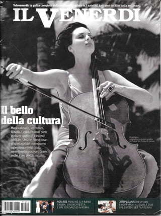Nina Kotova: Il VENERDI Cover. Cover Story