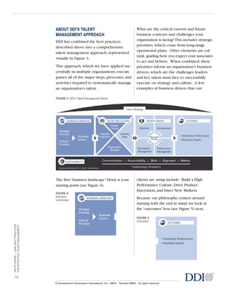 Talent Management Guide NINE BEST PRACTICES FOR EFFECTIVE TALENT MANAGEMENT | PDF
